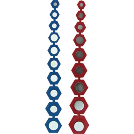 Lang Magnetic Socket Inserts - 19 Piece LNG-522